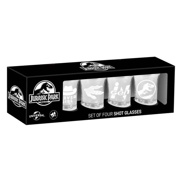 Jurassic Park Premium Shot Glass Set - Picture 1 of 2